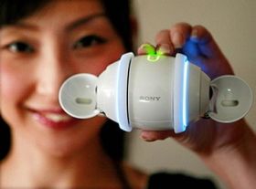 Rolly - mp3 player de la Sony care danseaza