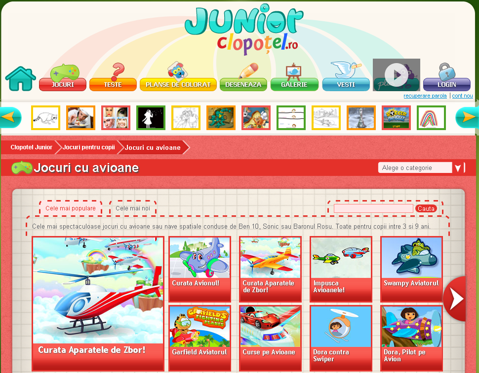 Jocurile cu avioane ? deliciul baietilor isteti