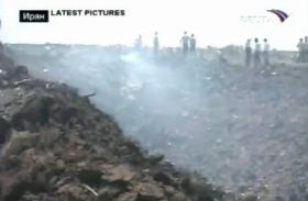 Un avion cu 168 de pasageri la bord s-a prabusit in Iran. Nu exista supravietuitori