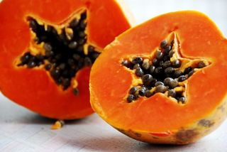 Papaya ofera dublul dozei zilnice necesare de vitamina C