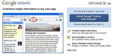 Google a lansat aplicatia Sidewiki ce permite utilizatorilor sa puna comentarii la orice pagina web