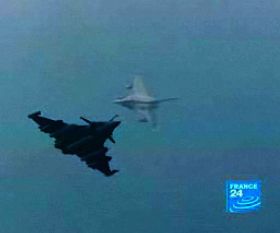 Doua avioane militare franceze s-au prabusit in Marea Mediterana