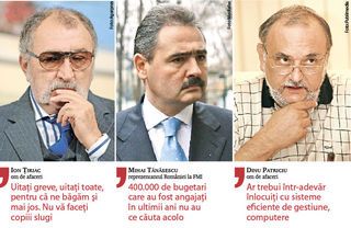 Ce nu va spun prezidentiabilii: 400.000 de bugetari sunt pe lista de concedieri