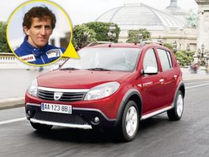 Alain Prost va pilota o Dacie creata dupa modelul viitorului jeep al marcii
