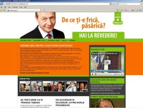 Site-ul lui Traian Basescu, clonat. 