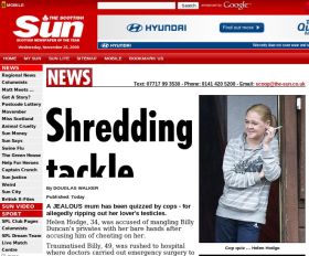 I-a smuls testiculele iubitului, de furie ca a inselat-o