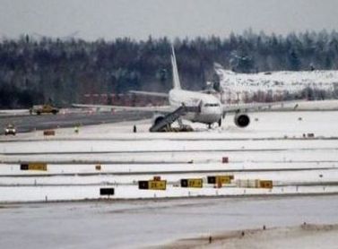 Un avion al Companiei Iran Air a alunecat pe pista aeroportului din Stockholm