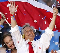 Miliardarul Sebastian Pinera a castigat presedintia Chile