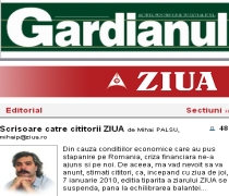 Dupa print, Gardianul si Ziua renunta si la online