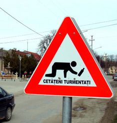 Oameni turmentati, semn nou de circulatie in orasul Pecica, judetul Arad