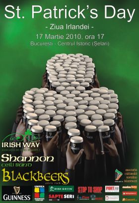 Spectacol de Ziua Irlandei, St Patrick