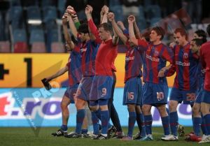 Steaua sufla in ceafa CFR-ului dupa 2-1 cu Poli Iasi