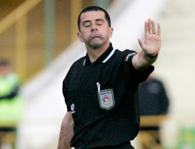 Arbitrul Ionica Serea, arestat pentru luare de mita
