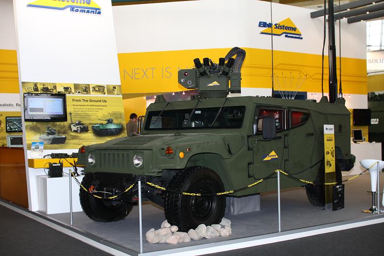 ELBIT SISTEME ROMANIA A PREZENTAT O GAMA LARGA DE CAPABILITATI DIN NOUA GENERATIE LA BSDA 2010
