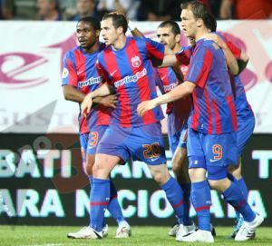 Steaua - Astra 2-0. Inca se mai spera la un loc de Champions League