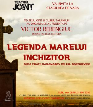Victor Rebengiuc in Legenda Marelui Inchizitor la Clubul Taranului