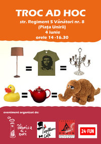 Troc ad hoc la Timisoara in 4 iunie 2010