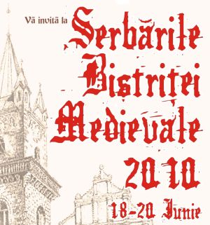 Serbarile Bistritei medievale intre 18-20 Iunie