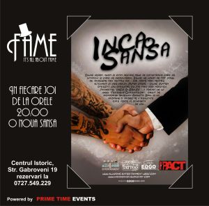 Inca o sansa cu trupa de teatru Grupul Pact la clubul Fame