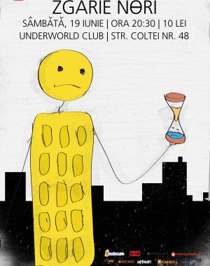 Trupa Zgarie Nori concerteaza in Club Underworld