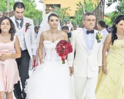 Gigi Becali, nas la o nunta de masoni