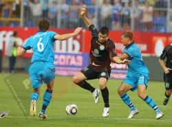Unirea Urziceni a pierdut returul cu Zenit ratand calificarea in play-off-ul Champions League