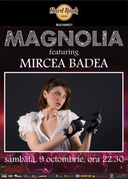 Mircea Badea canta alaturi de Magnolia la Hard Rock Cafe