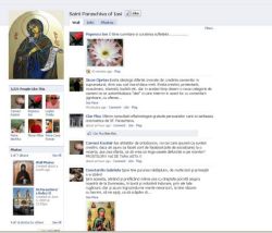 Sfanta Parascheva de la Iasi are pagina pe Facebook