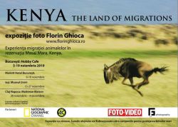Expozitie foto Kenya - The land of Migrations