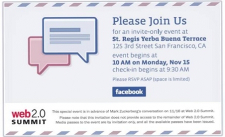 FaceBook ar putea anunta propriul serviciu de e-mail