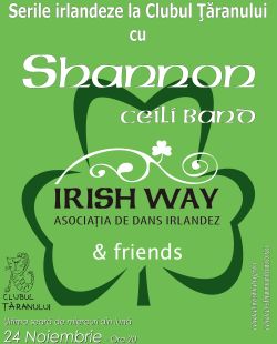 Serile irlandeze la Clubul Taranului continua