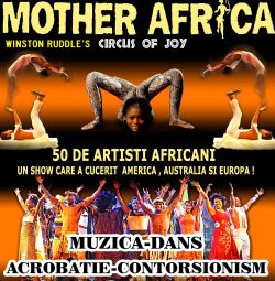 Acrobatii Mother Africa au solicitat meniu african la Bucuresti