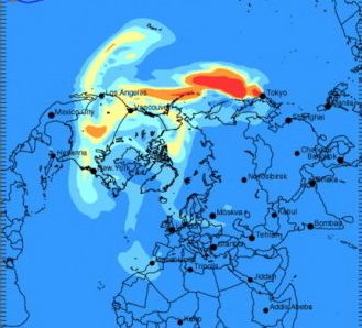 Norul radioactiv din Japonia va ajunge deasupra Romaniei