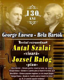 Repertoriul lui George Enescu pe acorduri sublime de Stradivarius