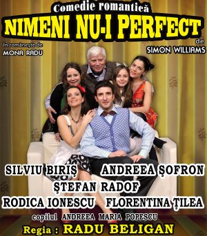 Silviu Biris are rol dublu - barbat si femeie intr-o comedie unica regizata de Radu Beligan