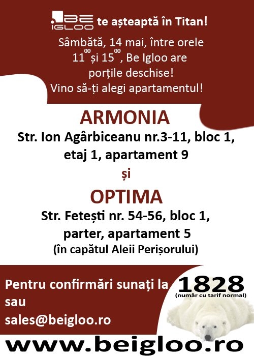 Porti deschise in sud-estul capitalei