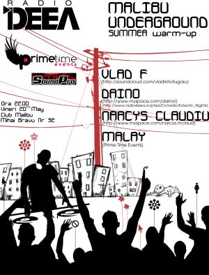 Malibu UNDERGROUND; Summer WARM-UP