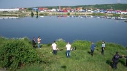 O eleva din Targu-Jiu s-a aruncat in Jiu cu un rucsac cu pietre de gat