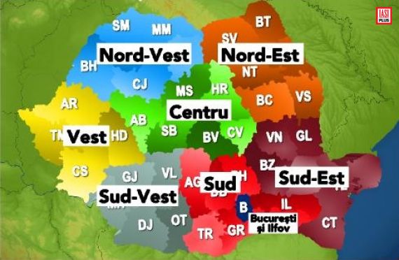 Romania cu 8 judete ? vezi noile resedinte de judet 