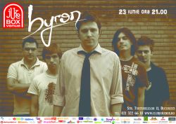 Trupa byron canta la Jukebox Venue pe 23 iunie