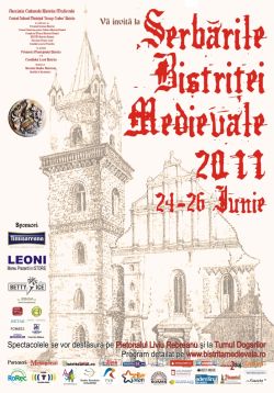 Serbarile Bistritei Medievale, editia a V-a, 24-26 Iunie