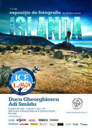 Expozitie de fotografie: Islanda - din gheata si cenusa