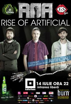 ROA anunta un concert surpriza in incheierea turneului Artificial