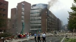 Explozie la Oslo: doi morti si opt raniti