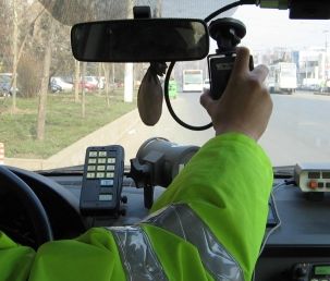 Un sofer a fost prins cu 214 km/h pe A2 Bucuresti-Cernavoda