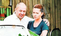 Adriana Saftoiu, in bratele patronului Murfatlar