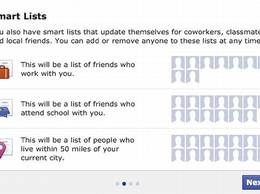 Facebook introduce aplicatia Smart List