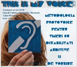 This is my voice: 40 de voci tacute vorbesc prin fotografie
