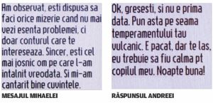 Andreea Marin si Mihaela Radulescu: paruiala divelor in SMS-uri