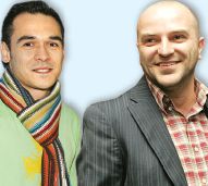 Razvan si Dani au parasit National TV pentru matinalul Antenei 1